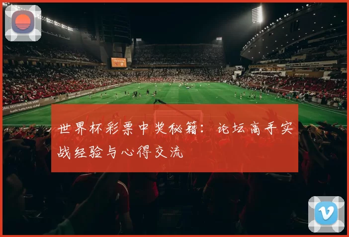 世界杯彩票中奖秘籍：论坛高手实战经验与心得交流